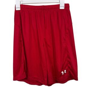 Under Armour Red Athletic Shorts